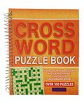 WF Graham Crossword Puzzle Book for Adults - Spiral Bound Brain Teasers Travel Puzzles Book with over 300 Puzzles