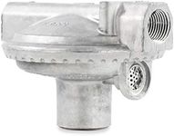 Camco 59013 Single Stage Propane Low Press Regulator, Silver 3.00 L x 5.00 W x 8.30 H