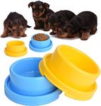 Dog Bowl Set Pet Food and Water Feeder Non-Skid Outdoor Cat Bowls Feeding Dish for Puppy Small Medium Dogs