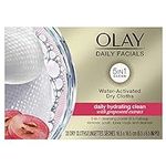 Olay 4-In-1 Daily Facial Cloths, No