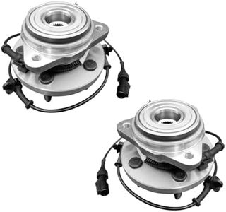 PM Auto Pair of 2 Front Wheel Hub Bearing Assembly Replacement for 1995-2001 Ford Explorer