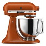KitchenAid Artisan Series 5-Quart Tilt-Head Stand Mixer, Scorched Orange, KSM150PSSC