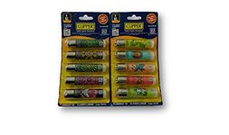 Clipper Plastic Cp-11 Cigarette Gas Lighter (Mix Colors)- Pack Of 5 Pcs +1 Scented Pen(Multicolour)