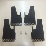 MSA Rally Mudflaps Black X 4 - Universal Fit Mudflaps