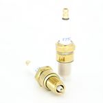 2pcs Replacement of F7TC Spark Plug for 168F 170 Generator Tractor, Rototiller Water Pump Go Kart Mini Bike Tillage Polishing Machine