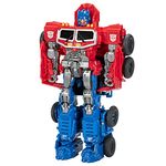 Transformers Bumblebee Cyberverse Adventures Dinobots Unite Smash Changer Optimus Prime Figure, 22.5 cm