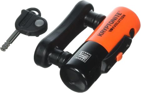 Kryptonite Evolution Compact Disc Lock – Orange Anti-Theft Security