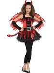 (PKT) (997493) Child Girls Daredevil Costume (8-10yrs) - by amscan