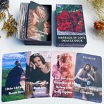 NEOUTH Message of Love Oracle Cards Deck for Beginners Including Love Romance Twin Flame Soulmate Messages (54 Cards)