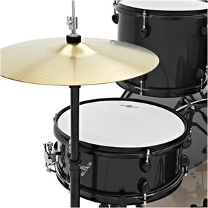 Gear4music Acoustic Drum Kit – Black