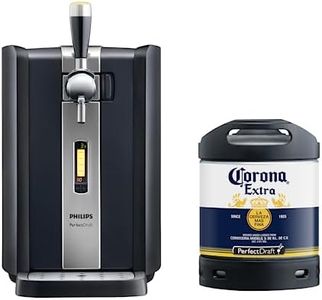 PerfectDraft Phillips Machine Home Beer Cooler and Dispenser System HD 3720/25 and Corona Extra Keg