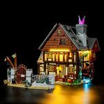 BRIKSMAX Led Lighting Kit for LEGO-21341 Disney Hocus Pocus: The Sanderson Sisters' Cottag - Compatible with Lego ldeas Building Blocks Model- Not Include Lego Set