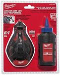 Milwaukee Electric Tool 48-22-3982 100 Ft. Bold Line Chalk Reel and Refill