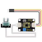 KEYESTUDIO Turbidity Sensor Module V1 for Arduino,Water Quality Monitor Particles Water/Liquid Turbidity Level Tester