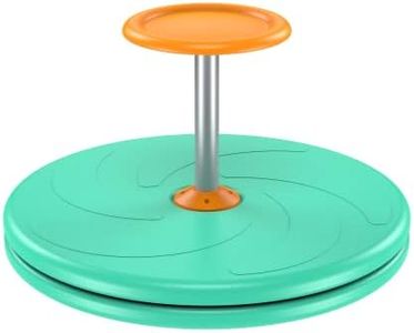 Spinner-X Seated Spinner Sensory Toy, Sit Spinner Toy Bigger Size and Durable Material for Kids- Ages 3 and up (Green) by BARNEY KAITE BS…