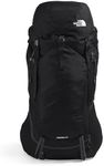 THE NORTH FACE Terra 55 Backpacking Backpack, TNF Black/Asphalt Grey, X-Large