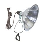 Woods 0151 150-Watt Clamp Light with 8.5-Inch Reflector and 6-Foot 18/2 SPT-2 Cord