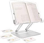 Vordrassil R7 Book Stand, Laptop Stand, iPad Stand, Bookshelf Tabletop, Bookstand, Height and Angle Adjustable, Foldable & Take Out, Study Goods, Improve Posture, Reduce Stiff Shoulder and Eye