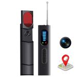 Hidden Camera Detector, Camera Finder Detector Portable Bugging Device Detector GPS Tracker Detector Anti Spy Detector, Anti-Sneak Shooting and Anti-Eavesdropping for Hotel Bathroom Office Car Travel