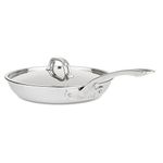 VIKING 3-Ply Stainless Steel Nonstick Fry Pan, 10 Inch with Lid
