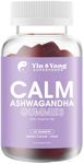 Ashwagandha Gummies 3000mg High Strength, by Yin & Yang Superfoods with Vitamin B6 - Vegan, Sugar-Free - Supports Stress Relief, Hormonal Balance, Immune Health, and Sleep Quality - 60 Gummies