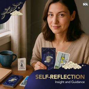 SOL Tarot Card Deck, 78-Piece Set – Classic Divination Cards
