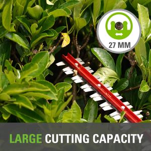 Greenworks 40V Cordless Hedge Trimmer – Lightweight, Battery Powered