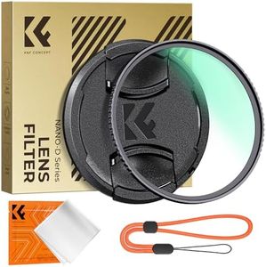 K&F Concept 77mm MC UV Lens Protection Filter with Filter Cap Ultra-Slim 24-Layer Coatings Waterproof UV Filter for Camera Lens (D Series)