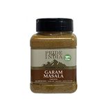 Pride of India - Garam Masala Ground – Warming Spice Blend for Variety of Dishes – Flavorful Mix for Curries and Pilafs – Easy to Use - 8 oz. Medium Dual Sifter Bottle – Ideal for Non-Veg & Veg Dishes