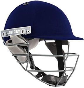 SHREY Star Junior Steel Royal Blue Cricket Helmet