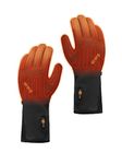 ORORO Heated Glove Liners for Women Men, Rechargeable Thin Inner Heated Gloves for Cycling, Skiing and Arthritis - Charger Not Included (Black, M)