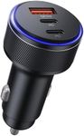 Generic USB-C Car Charger, 3-Port 9