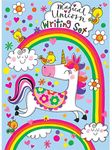 Rachel Ellen Unicorn Writing Set, Multicolor, 160mm x 220mm, AMZ-SNL_UK_29117