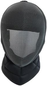 kowaku Fencing Mask Fencing Face Protection Comfortable Fencing Protective Gear for Practice Competition Equipment, M