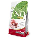 FARMINA PET FOODS N&D Grain Free Chicken and Pomegranate Dry Adult Cat Food, 1.5 Kg,Pack of 1