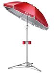 Wondershade Portable Sun Shade, Red