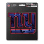 Fanmats 62783: New York Giants 3D Decal Sticker