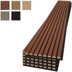 TONOR Wood Slat Panels, 6 Pack 9mm+