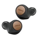 Jabra Elite Active 75t True Wireless Bluetooth In Ear Earbuds, Copper Black for Running and Sport, Charging Case Included, 24 Hour Battery, Active Noise Cancelling Sport Earbuds
