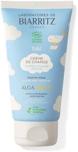 Laboratoires de Biarritz - Crème de Change Pour Bébé - Certifiée Bio - Apaise et Protège la Peau, Prévient les Irritations - Adaptée aux Fesses de Bébé - 75 ml - Fabriquée en France