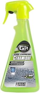 GS27 - Cire Express Céramique - Cire Voiture - Traitement Hydrophobe pour Carosserie - Spray 500 ml