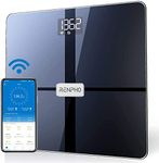 RENPHO WiFi Scale for Body Weight, Smart Digital Bluetooth Weight Scale Tracks 13 Metrics, Bathroom Body Fat Scale 13 Health Monitor with Smart App, Elis Aspire, Dark Blue