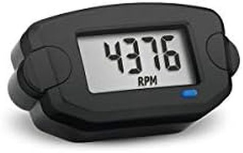 Trail Tech 742-A00 Black Surface Mount TTO Digital Tachometer Plus Hour Meter1 Pack