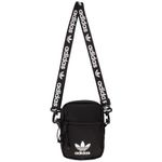 adidas Originals Festival Crossbody Bag, Black/White, One Size, Festival Crossbody Bag