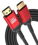 ALLEASA 4K Long HDMI Cable 50 ft 15M, 50FT HDMI Cable in-Wall CL3 Rated(HDR10 8/10bit 18Gbps HDCP2.2 ARC) High Speed 50' HDMI Cable Compatible with Roku TV/Laptop/PC/HDTV/Console