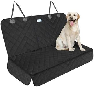 Nobleza Dog Car Seat Cover - Waterproof, Nonslip Scratch Proof Back Seat Protector for Universal Cars Rear Seats, Durable 137×121cm