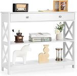 Giantex 3-Tier Console Table, Sofa 