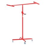 Wiltec Drywall Lift and Sheetrock Lifter Panel Hoist up to 50kg Adjustable in Height 190-330cm