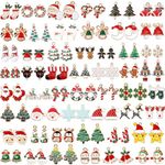 SANNIX 110Pcs 55 Pairs Christmas Ch