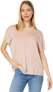 Calvin Klein Womens Sportswear Poncho,Blush,Large, Blush, Large